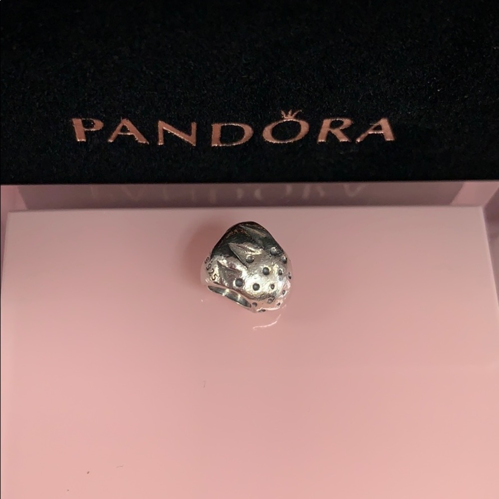 RETIRED PANDORA Strawberry Charm